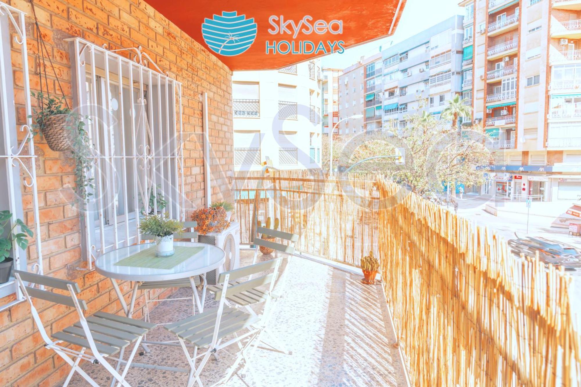 Apartamento Skysea Holidays Malaga Bailen Exterior foto